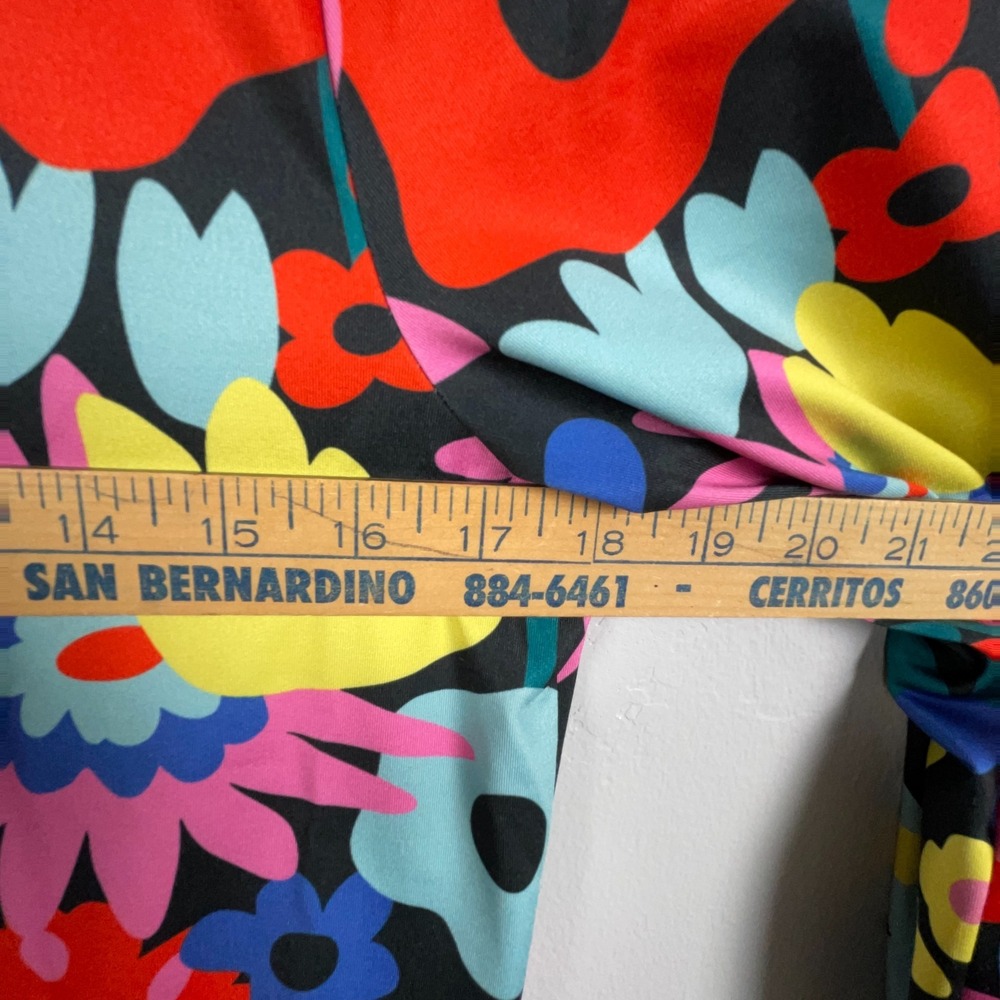 Hannah Andersson Bomber Jacket Girls 150 cm US 12 Floral Full Zip Track Rainbow - Picture 16 of 16